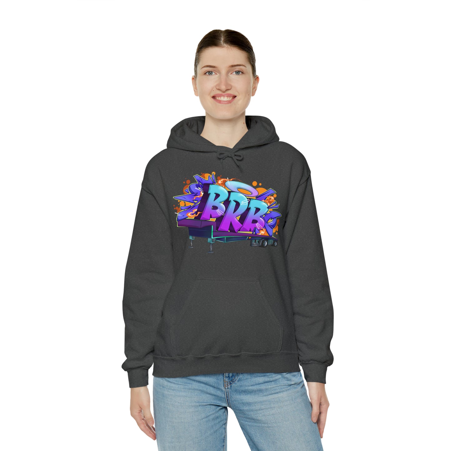 BRB Logo Unisex Heavy Blend™ Hooded Sweatshirt