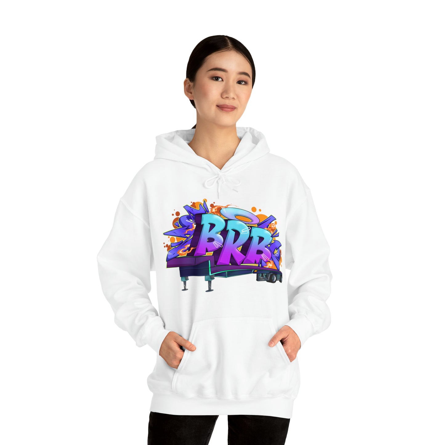 BRB Logo Unisex Heavy Blend™ Hooded Sweatshirt