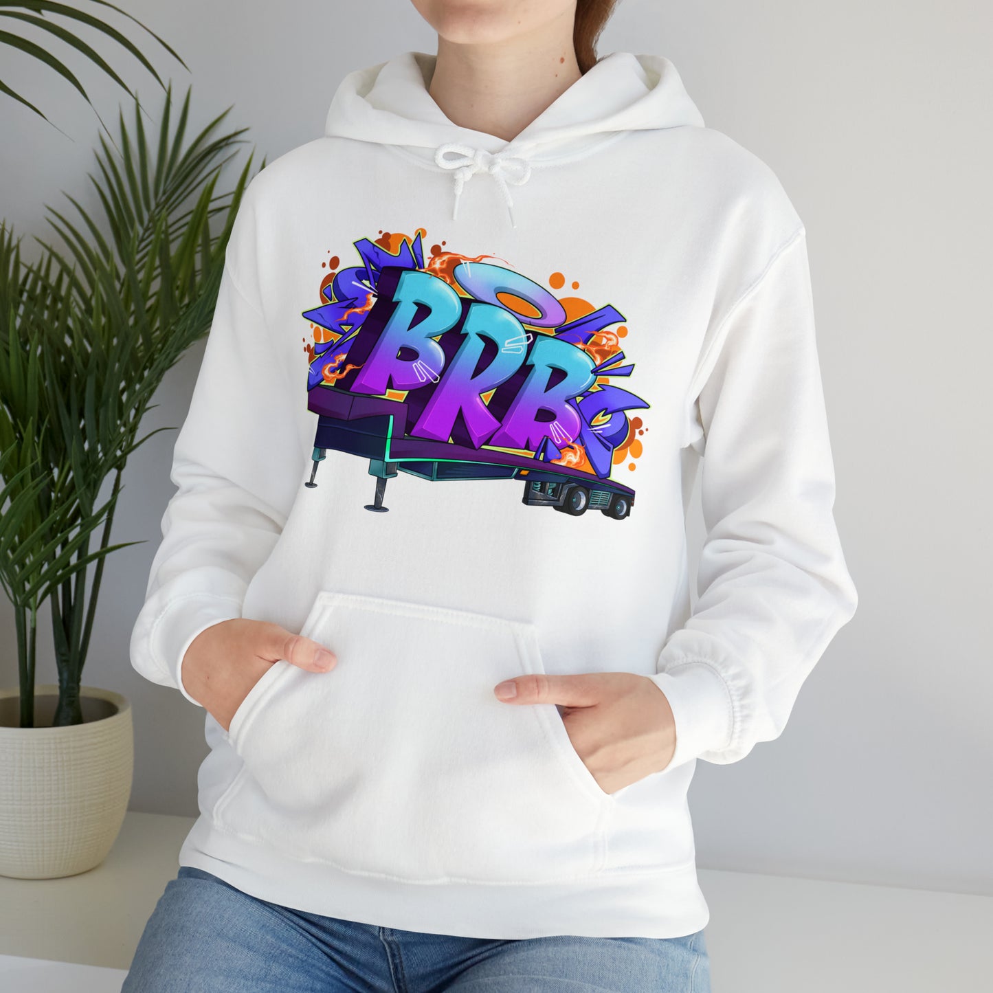 BRB Logo Unisex Heavy Blend™ Hooded Sweatshirt