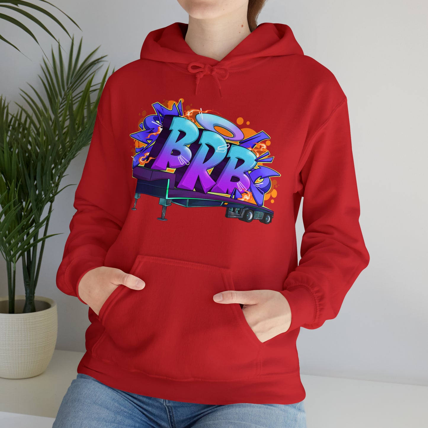 BRB Logo Unisex Heavy Blend™ Hooded Sweatshirt