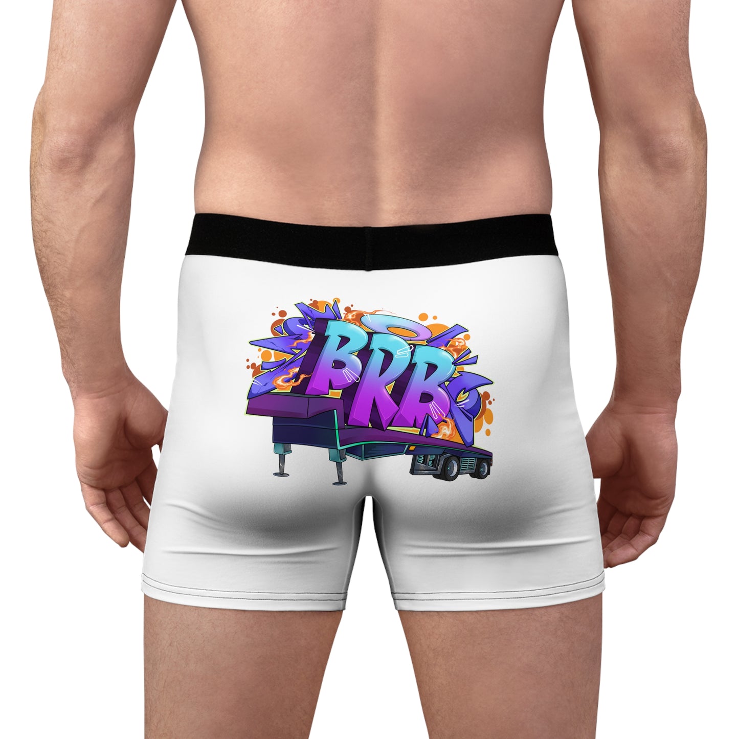 BRB Men's Boxer Briefs (AOP)