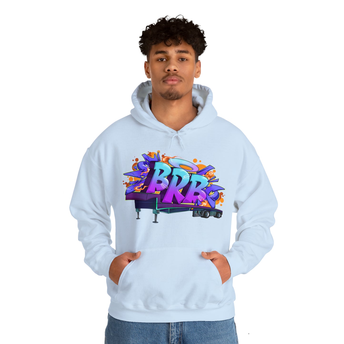 BRB Logo Unisex Heavy Blend™ Hooded Sweatshirt