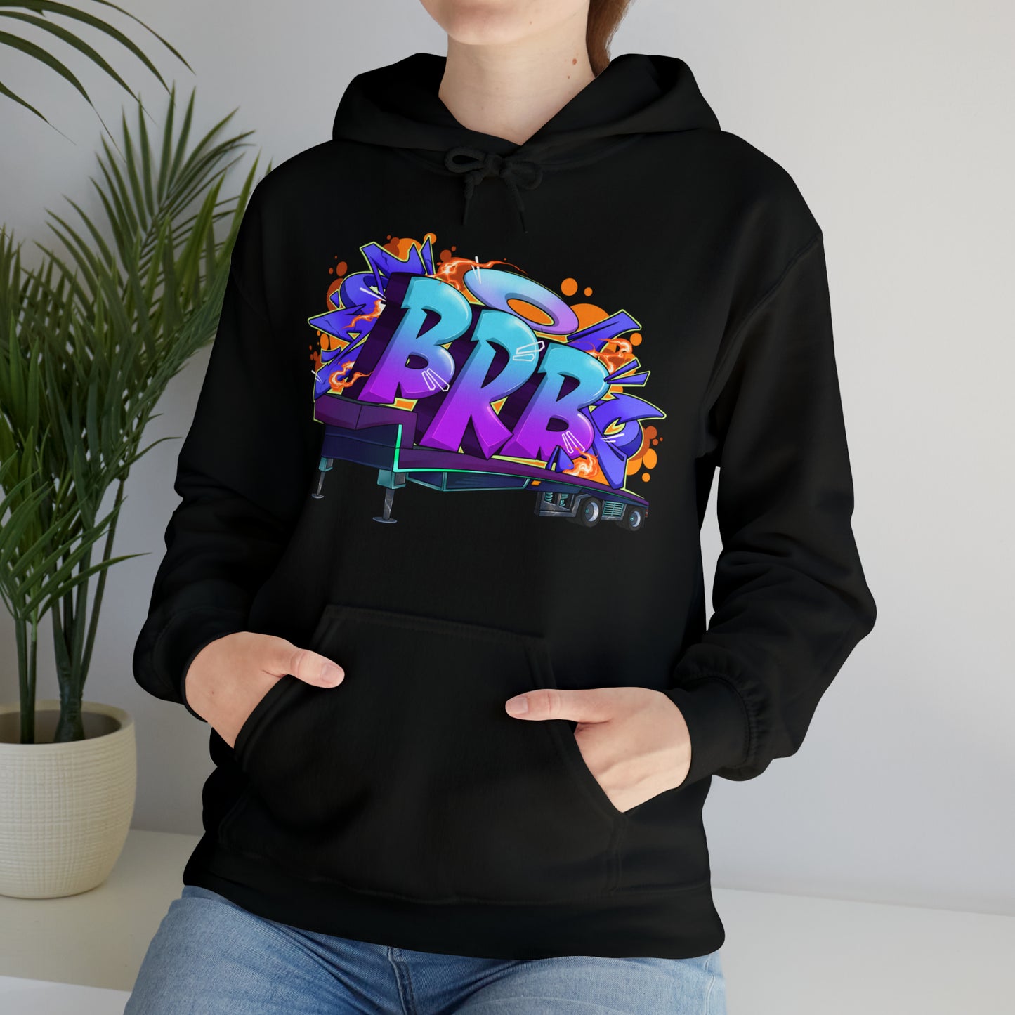 BRB Logo Unisex Heavy Blend™ Hooded Sweatshirt