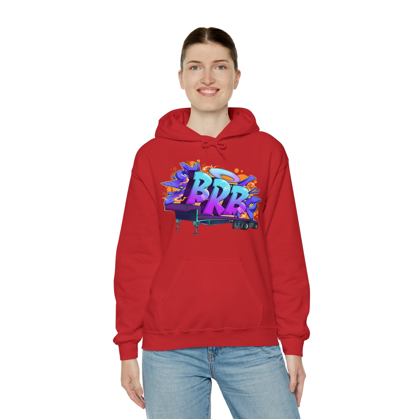 BRB Logo Unisex Heavy Blend™ Hooded Sweatshirt