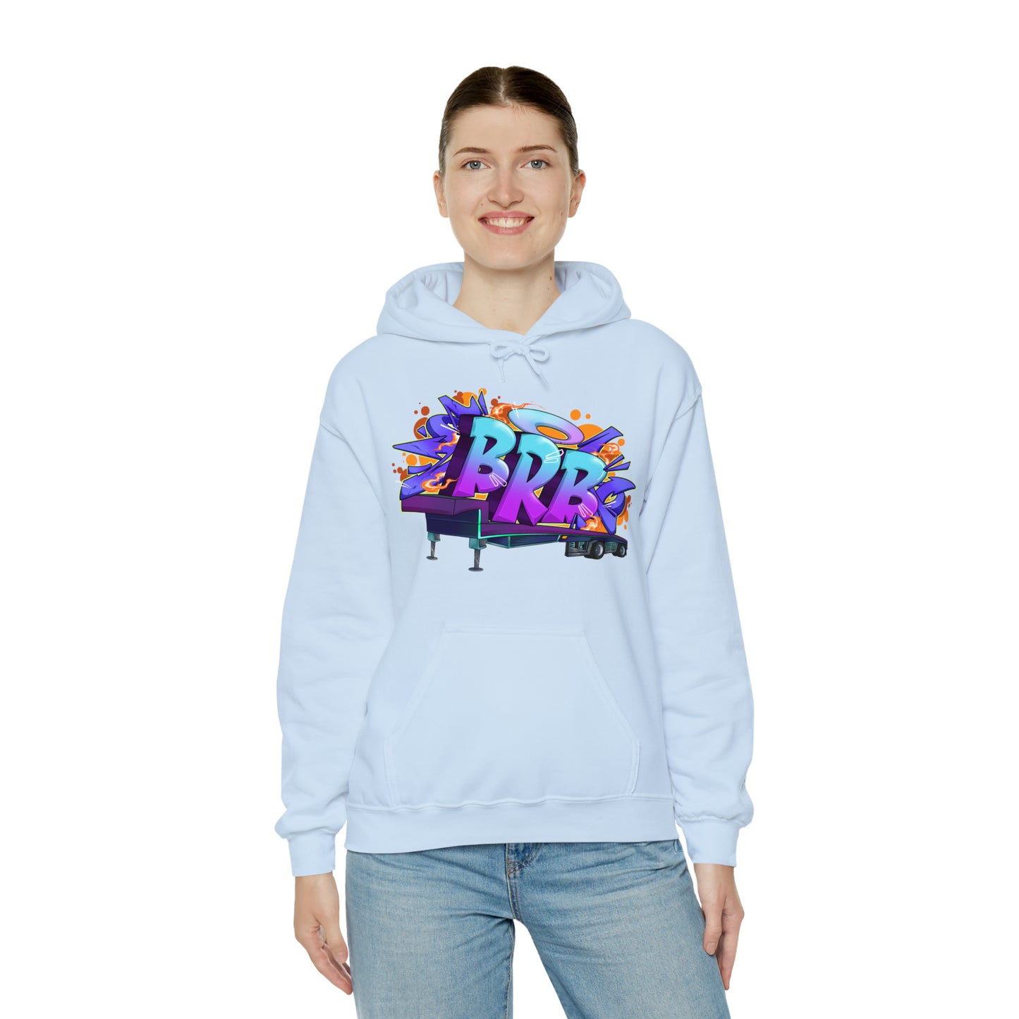 BRB Logo Unisex Heavy Blend™ Hooded Sweatshirt