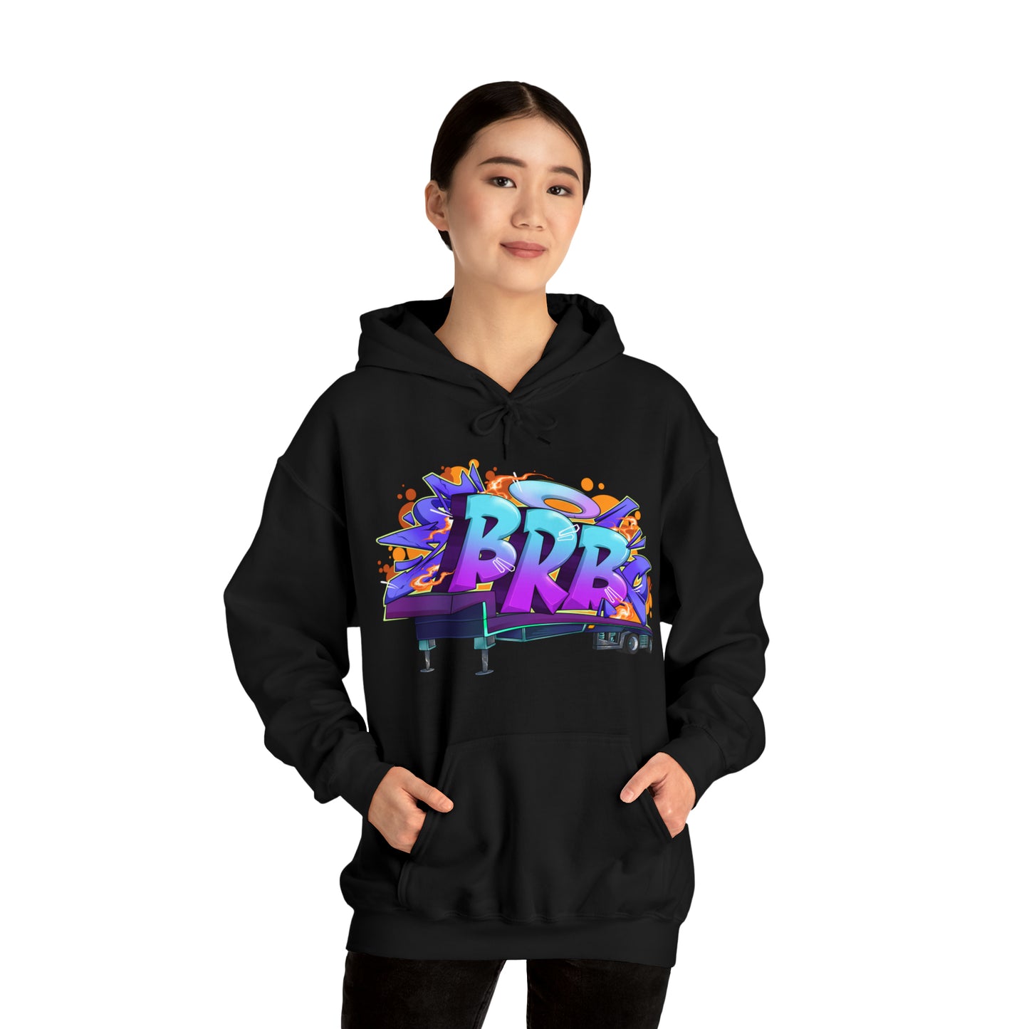 BRB Logo Unisex Heavy Blend™ Hooded Sweatshirt