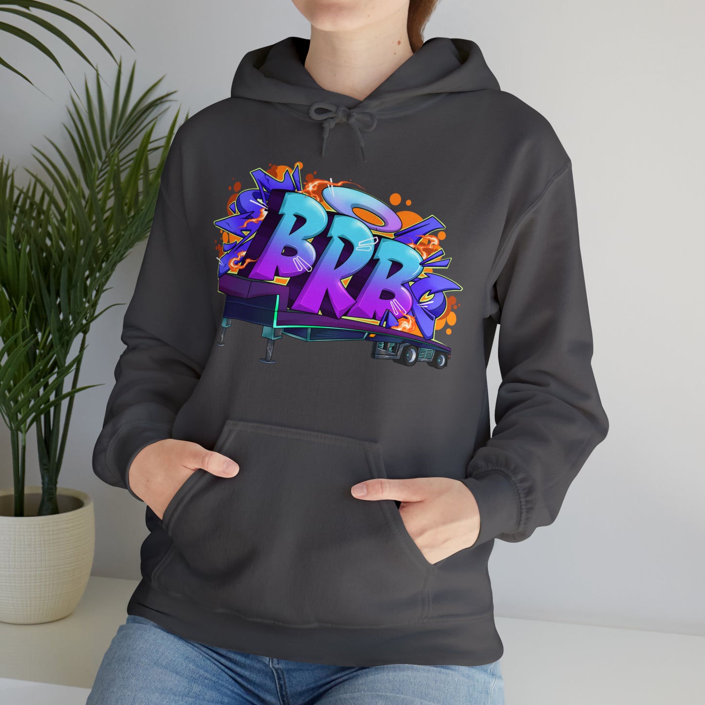 BRB Logo Unisex Heavy Blend™ Hooded Sweatshirt