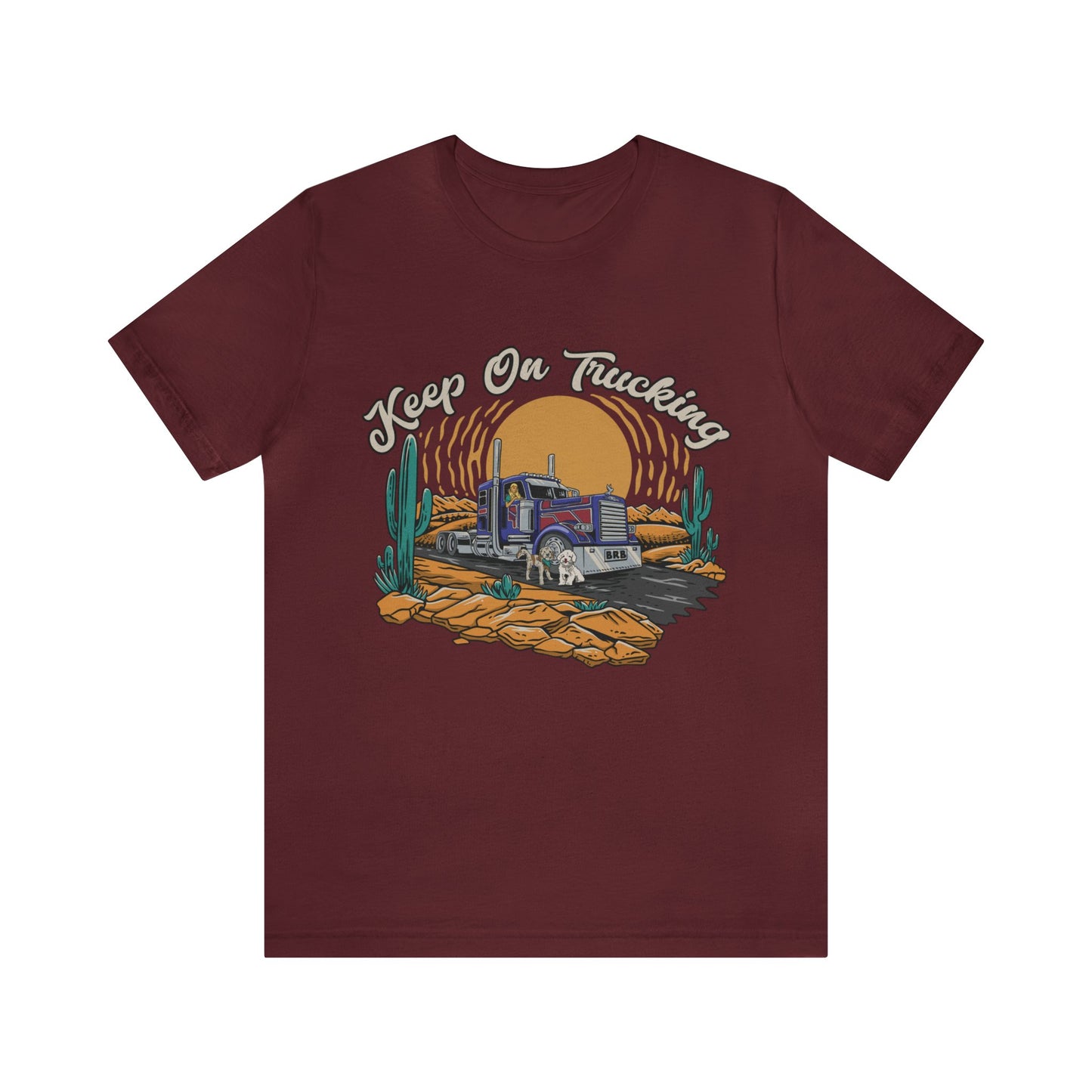 "Keep on Trucking" Unisex Jersey Short Sleeve Tee