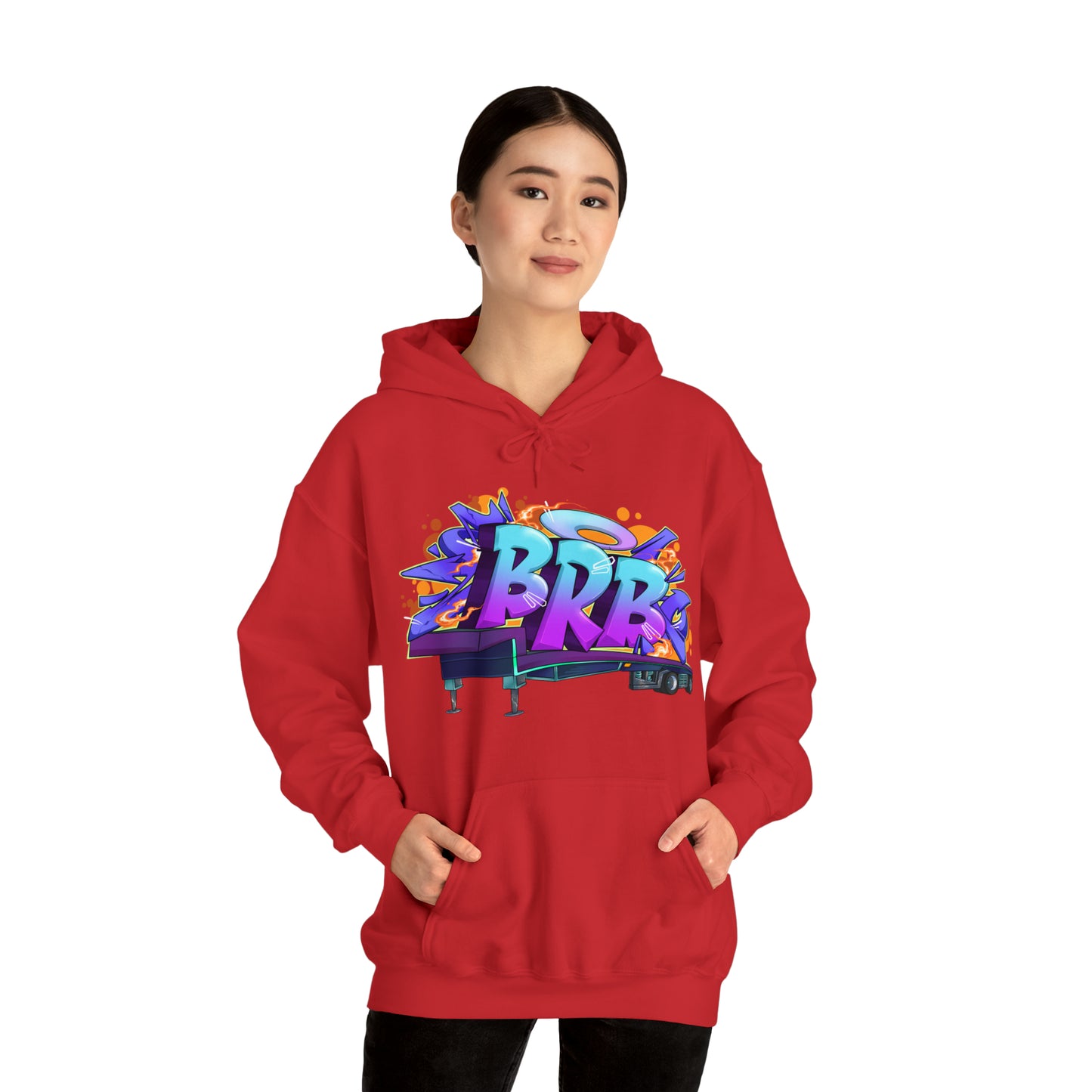 BRB Logo Unisex Heavy Blend™ Hooded Sweatshirt