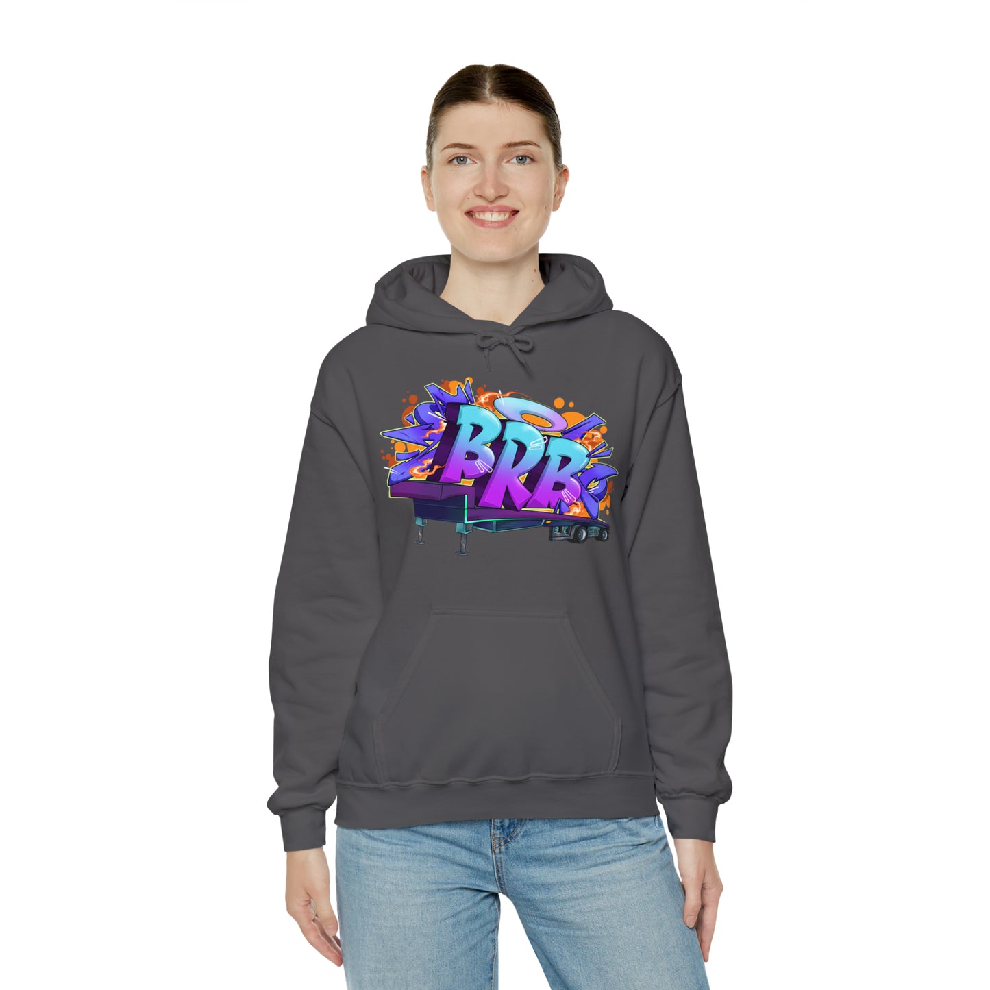 BRB Logo Unisex Heavy Blend™ Hooded Sweatshirt