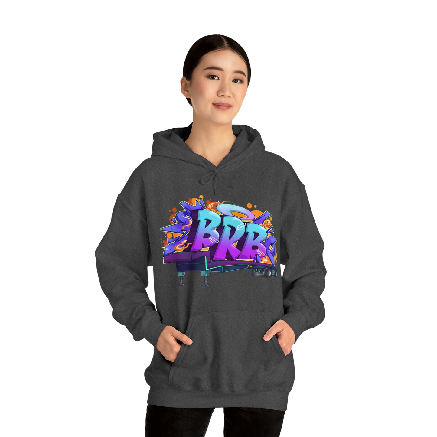 BRB Logo Unisex Heavy Blend™ Hooded Sweatshirt