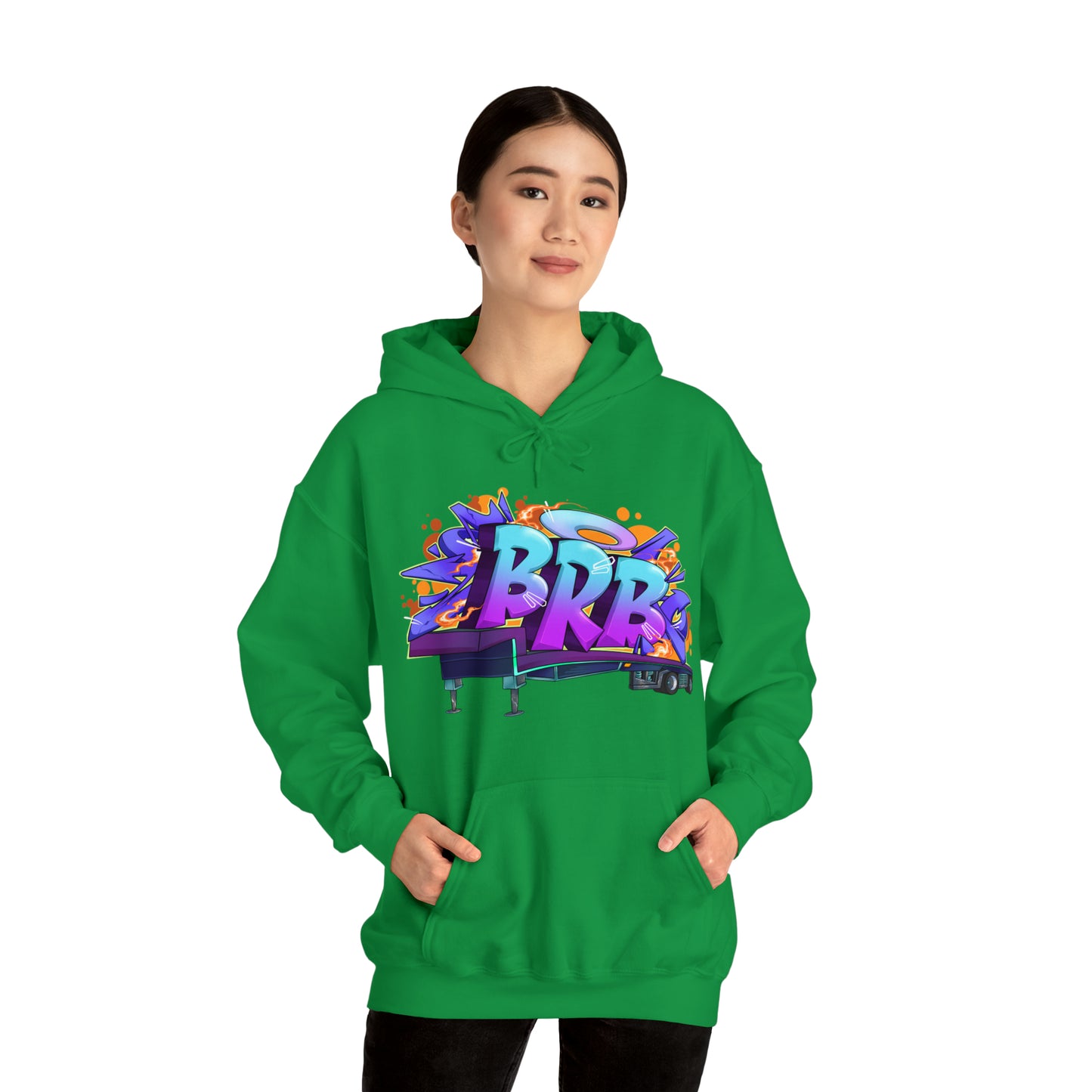 BRB Logo Unisex Heavy Blend™ Hooded Sweatshirt