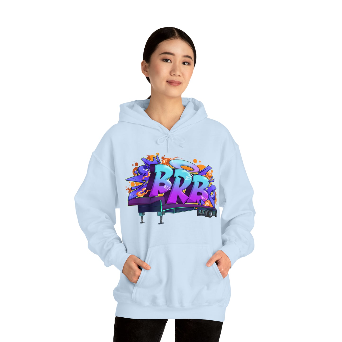 BRB Logo Unisex Heavy Blend™ Hooded Sweatshirt