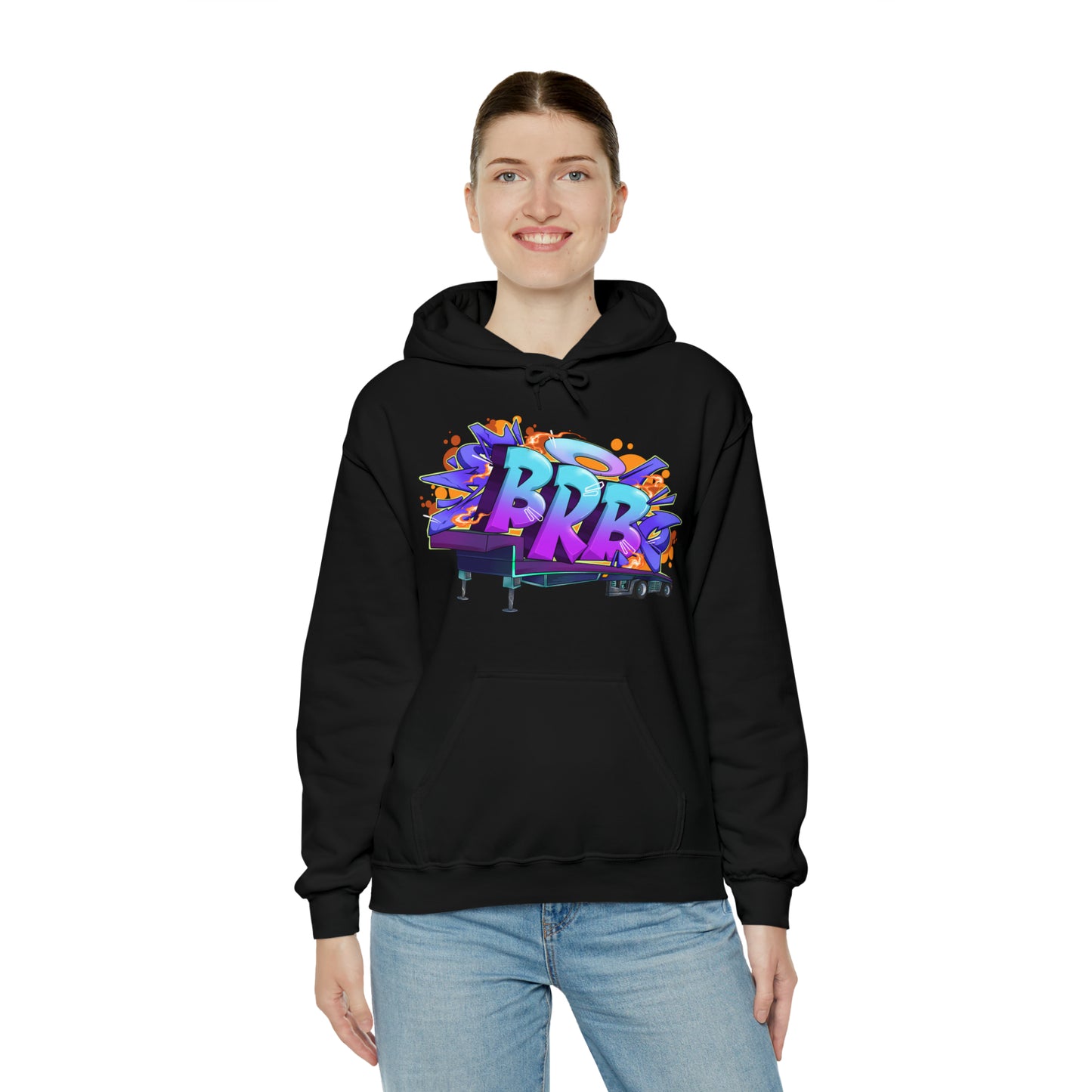 BRB Logo Unisex Heavy Blend™ Hooded Sweatshirt