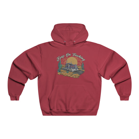 "Keep on Trucking" Men's NUBLEND® Hooded Sweatshirt