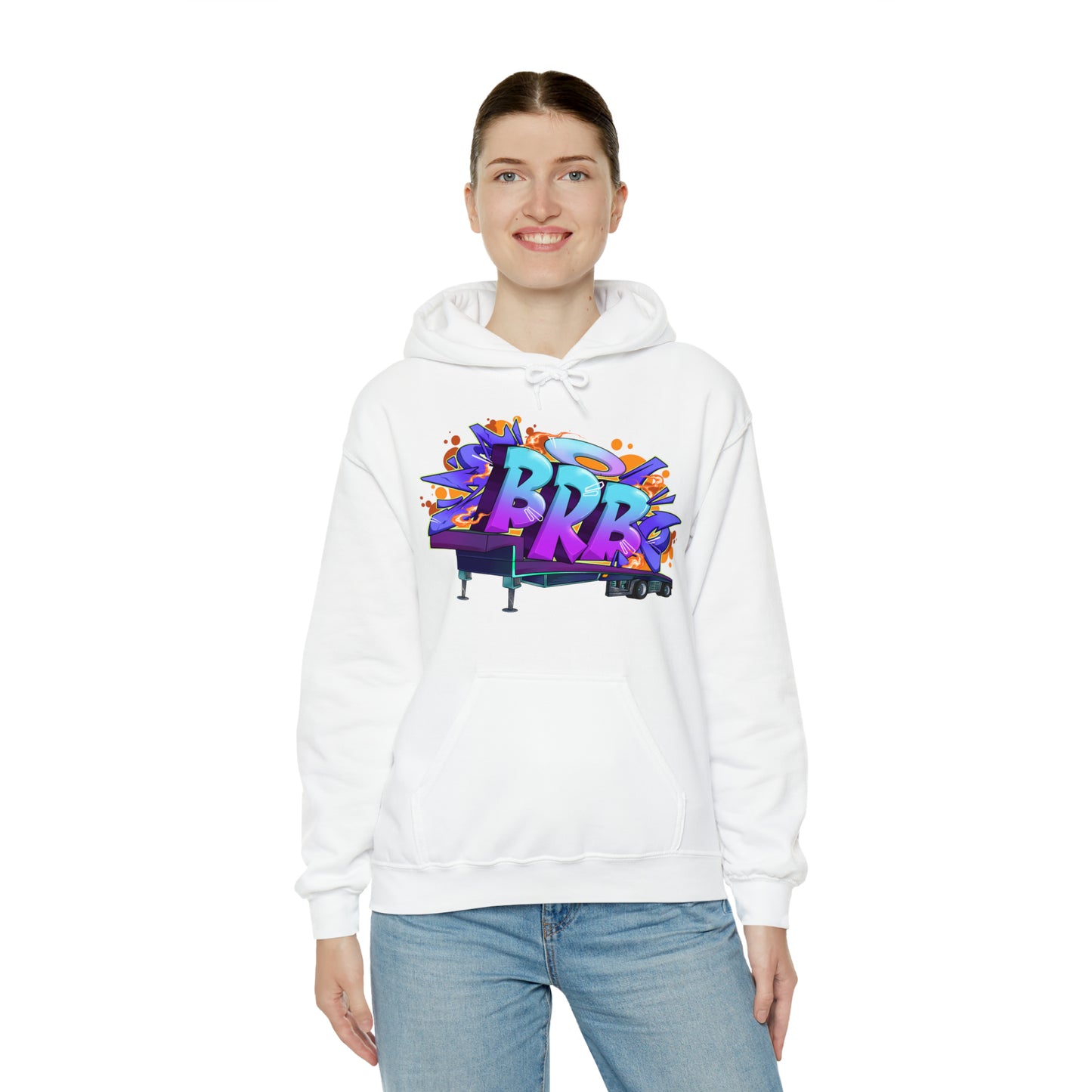 BRB Logo Unisex Heavy Blend™ Hooded Sweatshirt