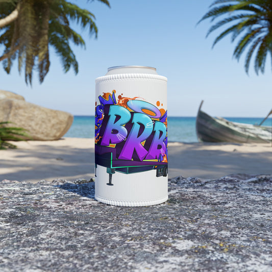 White BRB Stubby Cooler